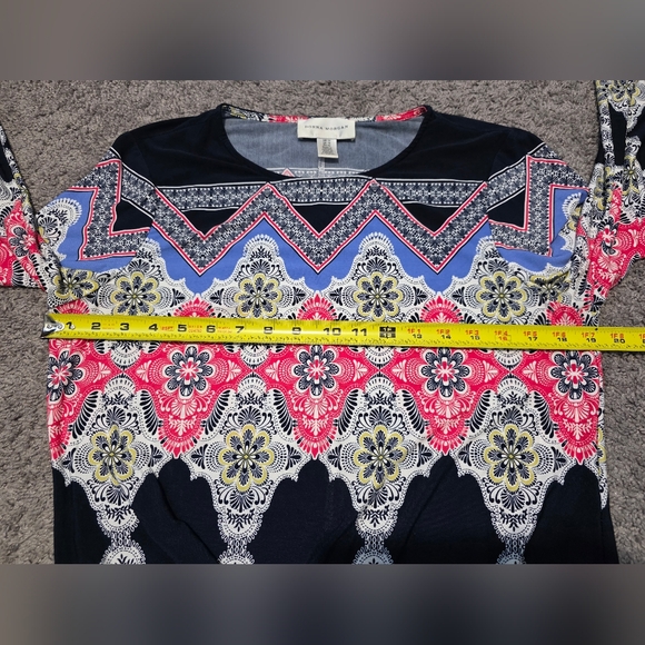 Multicolor Patterned Dress - Picture 3 of 5